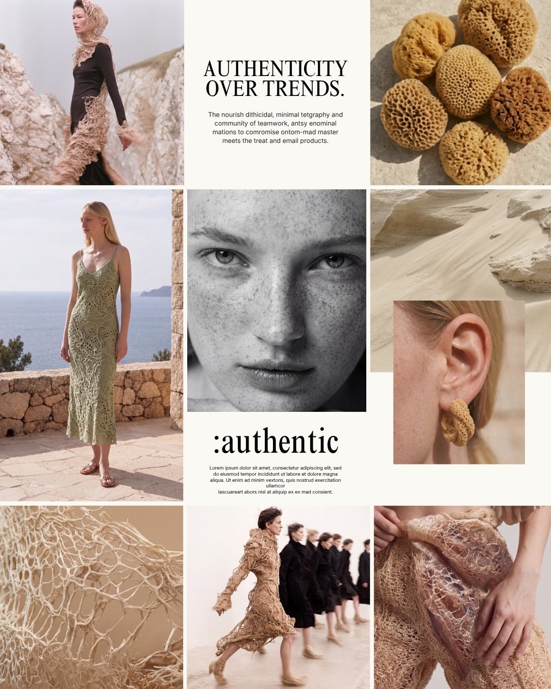 Authentic — editorial portrait